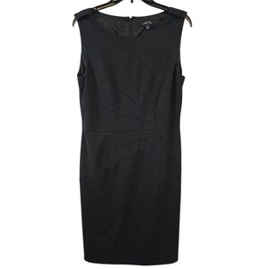 Tahari Asl Size 10 Little Black Dress Sleeveless